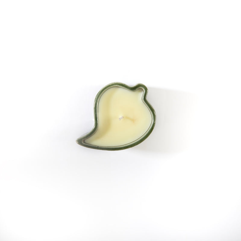 VELA AROMATICA LAVANDA 65 G / BOWL HOJA 4CM AL 7.5CM L 10CM AN | Trinitate