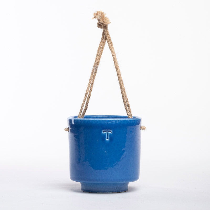 MACETA LISA MARINA COLGANTE 11.5CM AL 11CM DBOCA | Trinitate