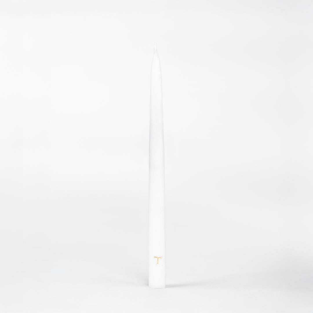 CANDLE 2.2 X 32 CM - WHITE