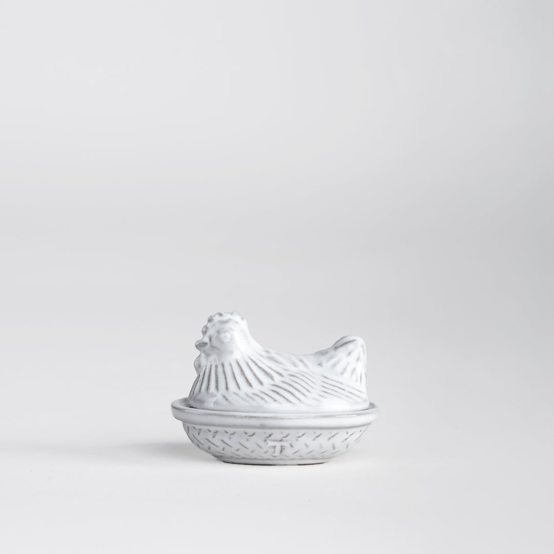 CONTENEDOR GALLINA CON TAPA 6CM AL