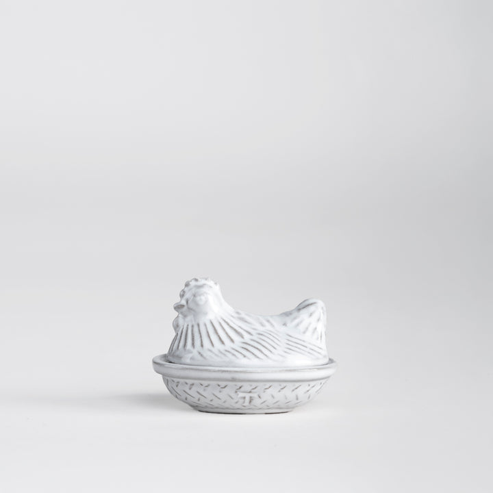 CONTENEDOR GALLINA CON TAPA 6CM AL