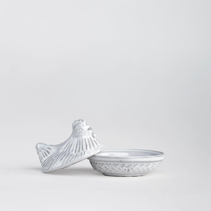 CONTENEDOR GALLINA CON TAPA 6CM AL