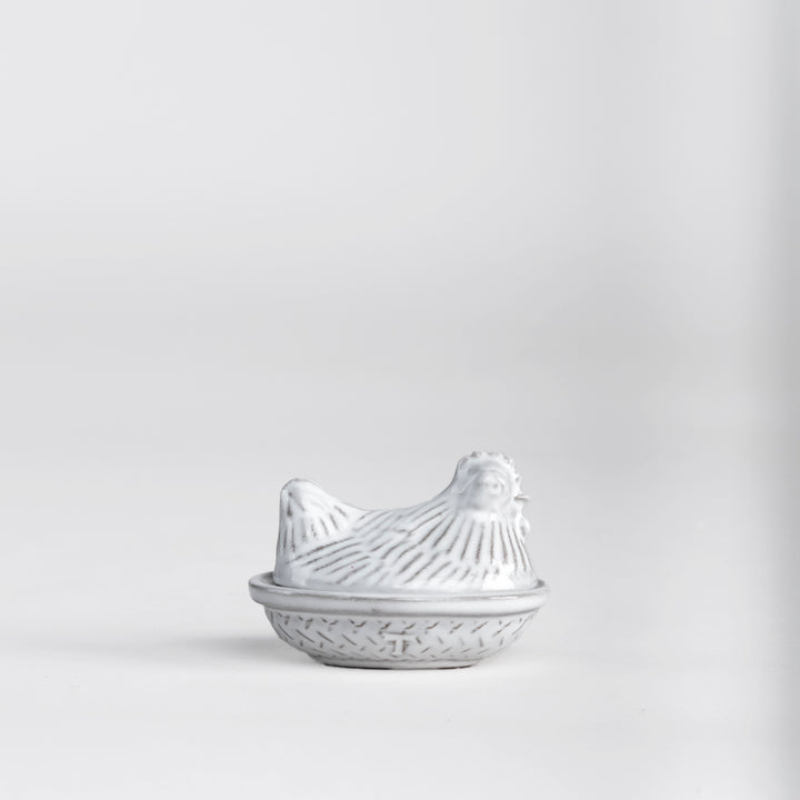 CONTENEDOR GALLINA CON TAPA 6CM AL