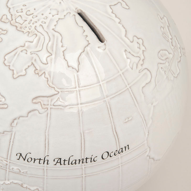 SET ALCANCIA GLOBO TERRAQUEO 28.5CM AL 25CM D | Trinitate