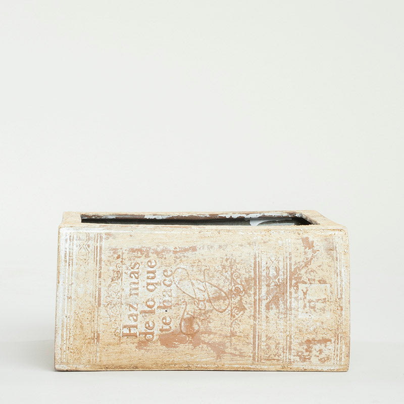 FLORERO LIBRO 12.5CM AL 26CM L 20CM AN | Trinitate