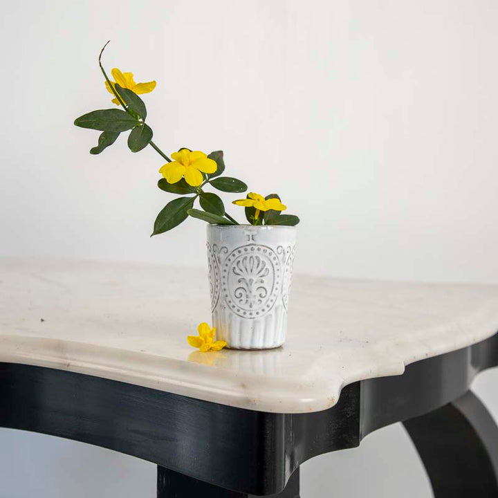 FLORERO FLOR DE LIZ 8CM AL 6CM D