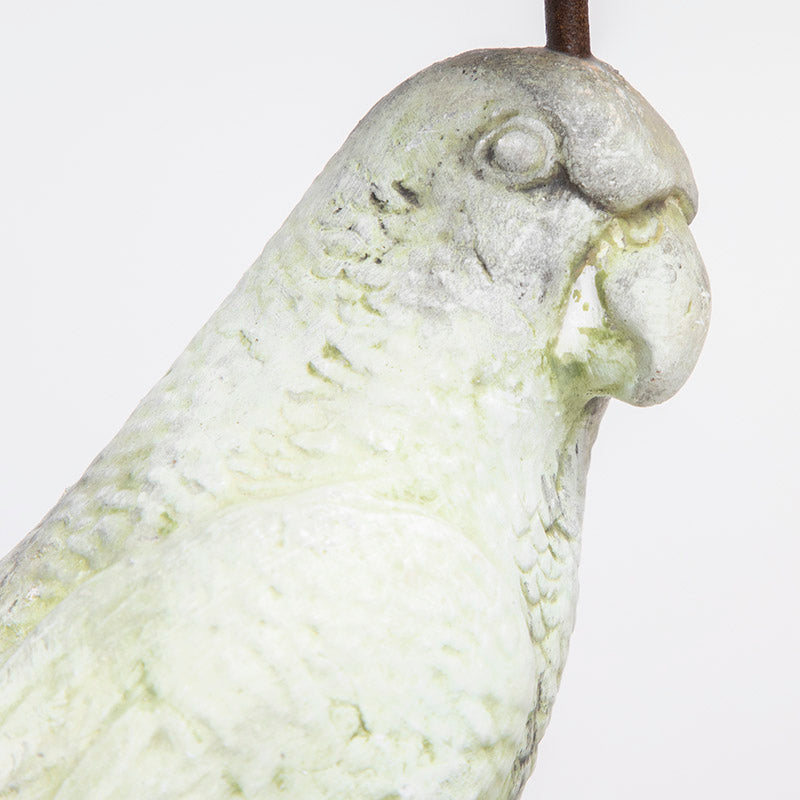 MALE PARAKET CANDLEHOLDER