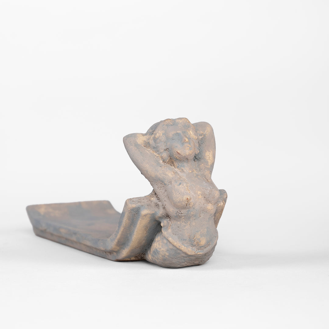 MERMAID INCENSE HOLDER 28 CM