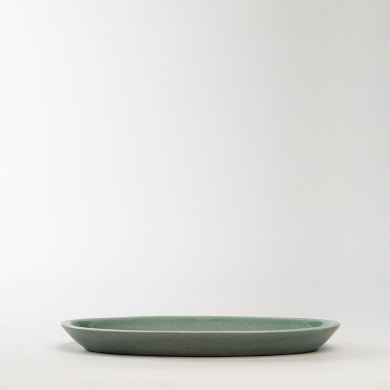 PLATO OVALADO LISO 4CM AL 38CM L 20.5CM AN | Trinitate