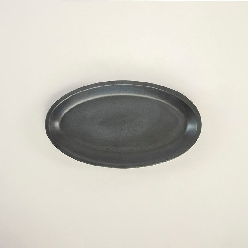 PLATO OVALADO LISO 4CM AL 38CM L 20.5CM AN