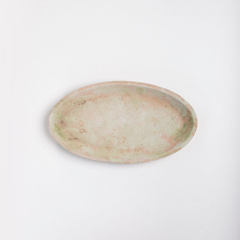PLATO OVALADO LISO 4CM AL 38CM L 20.5CM AN