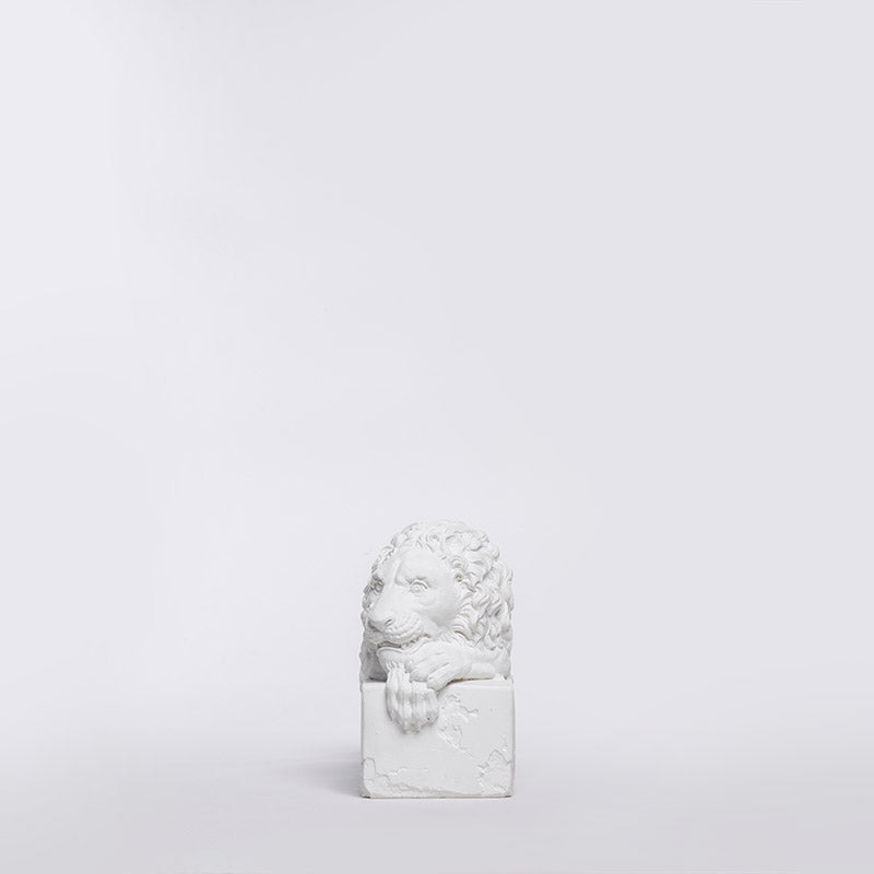 LEON CENTINELA 19 CM AL - YESO