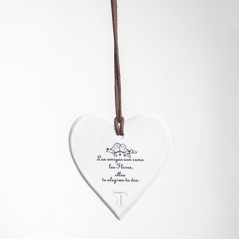 PLAQUITA CORAZON 8CM L | Trinitate