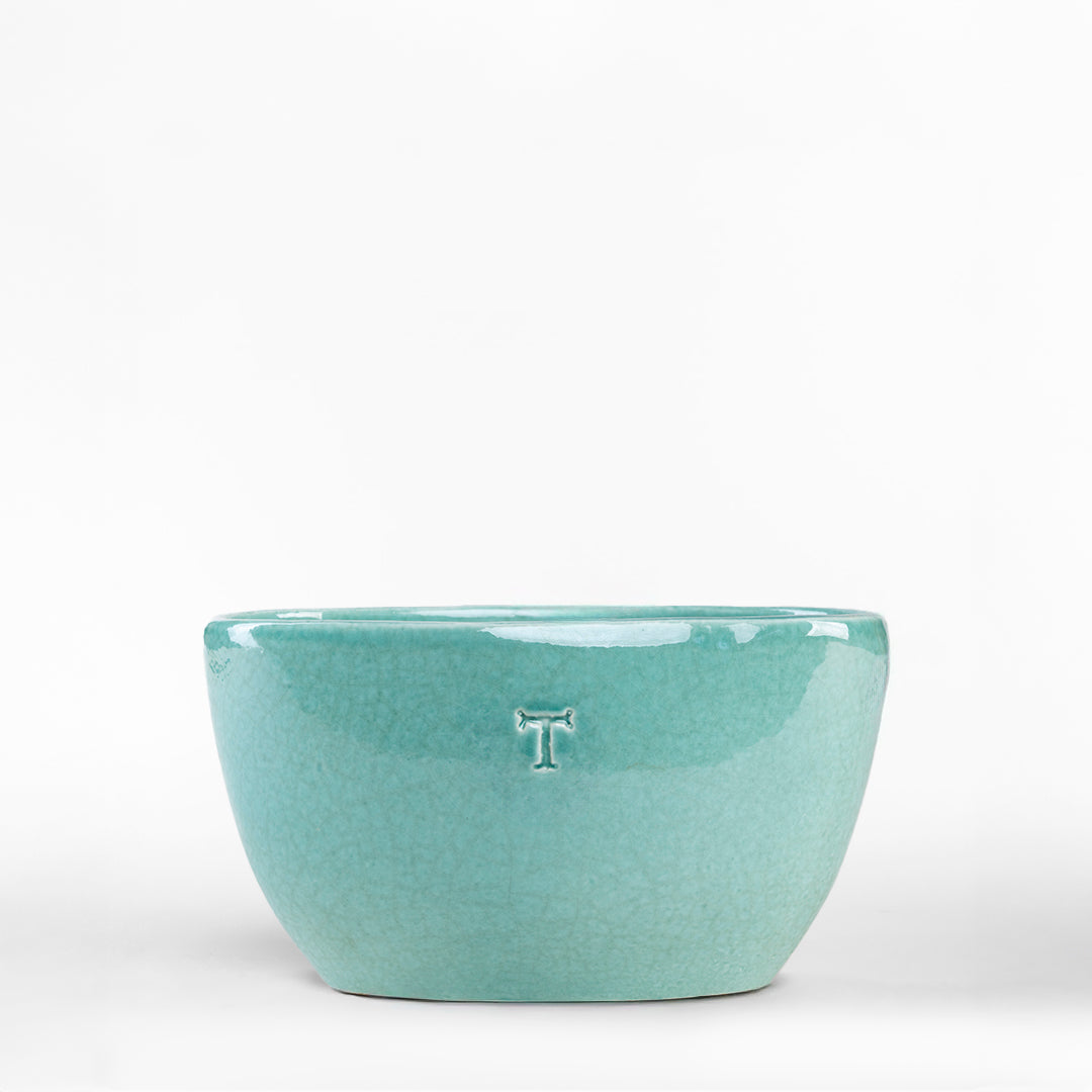 MACETA OVALADA LISA 13CM AL 21CM L 8CM AN | Trinitate