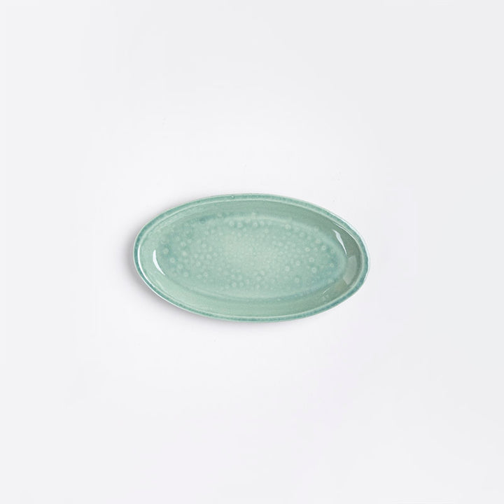 PLATO OVALADO LISO 2.5CM AL 21CM L 12CM AN