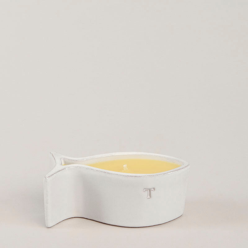 VELA AROMATICA CITRONELLA 60 G / BOWL PEZ 4CM AL 11CM L 5CM AN | Trinitate