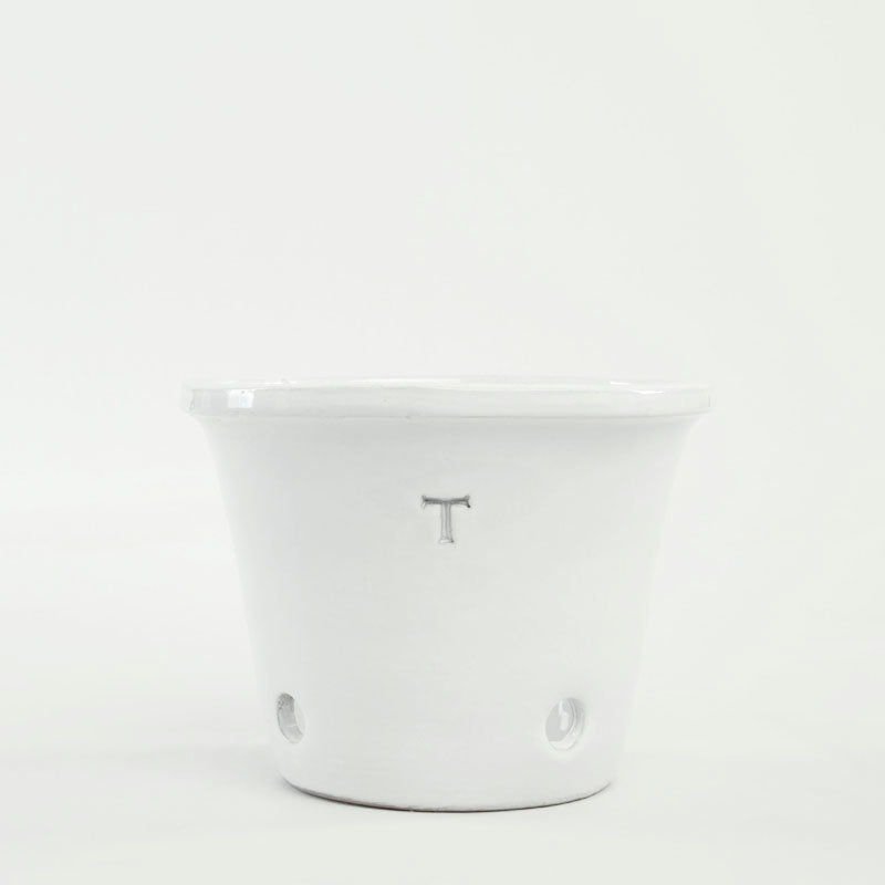 TINA RUSTICA ORQUIDEA 17CM AL 22CM DBOCA