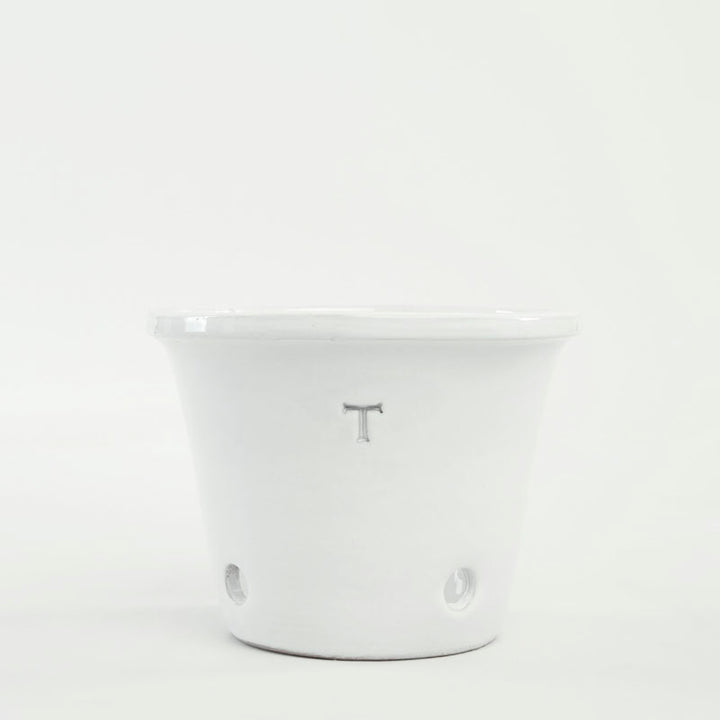 TINA RUSTICA ORQUIDEA 17CM AL 22CM DBOCA