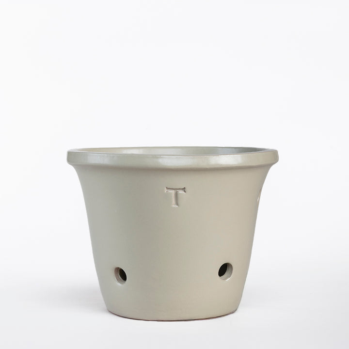 TINA RUSTICA ORQUIDEA 17CM AL 22CM DBOCA | Trinitate