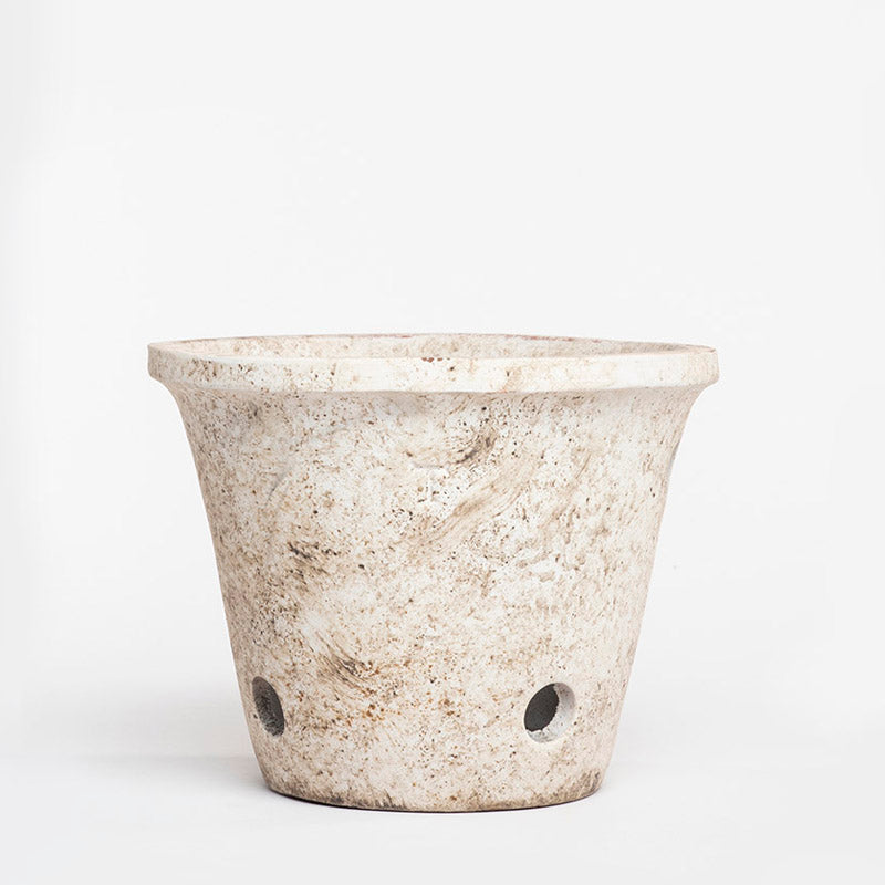 TINA RUSTICA ORQUIDEA 20CM AL 27CM DBOCA