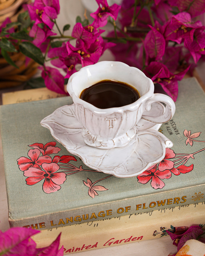 Espresso Leaf Plate 1 cm to 11 cm L