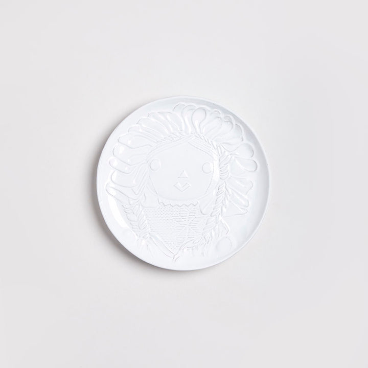 PLATO ENSALADA MUÑECA OTOMÍ  2.3CM AL 22CM D | Trinitate