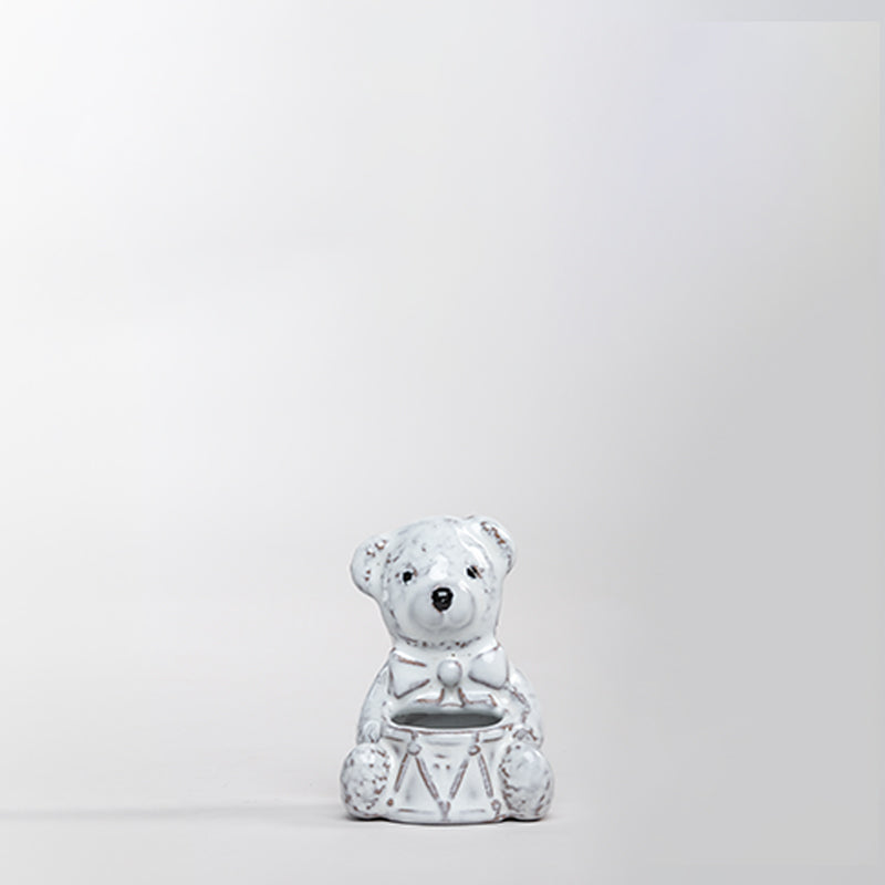 SET MACETA OSO SINFOROSO IMAN 9.5CM AL 6.6CM L 5.3CM AN