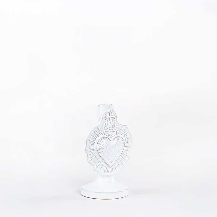 CANDELABRO CORAZON BARROCO 16CM AL 9CM AN