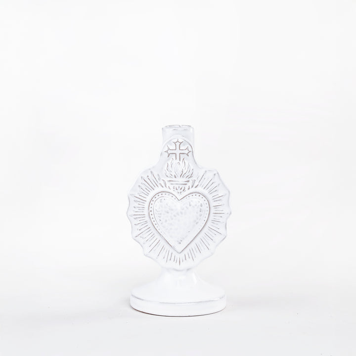 CANDELABRO CORAZON BARROCO 16CM AL 9CM AN