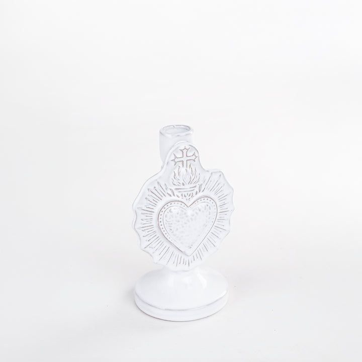 CANDELABRO CORAZON BARROCO 16CM AL 9CM AN