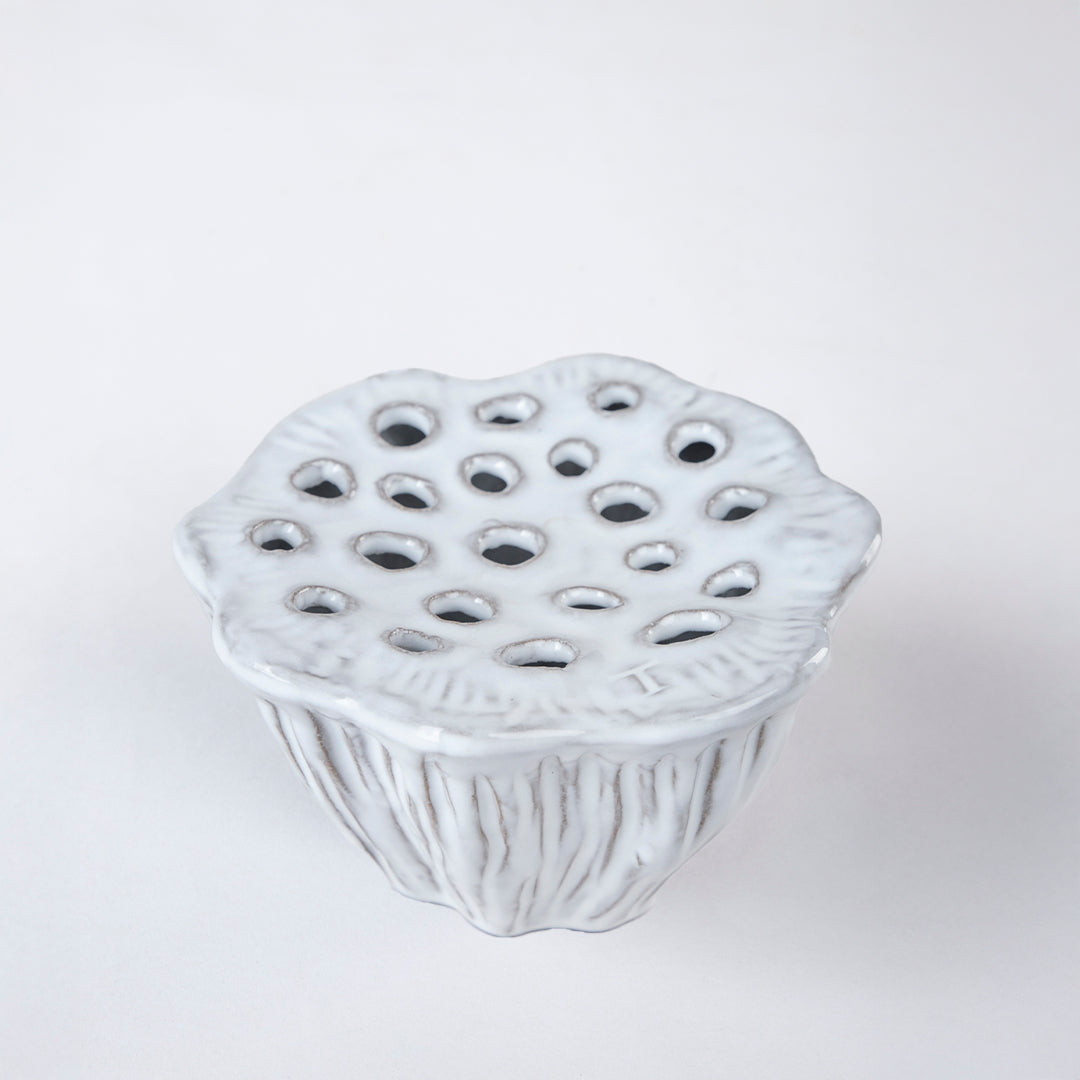 FLORERO FLOR DE LOTO 8CM AL 14.5CM D MAX
