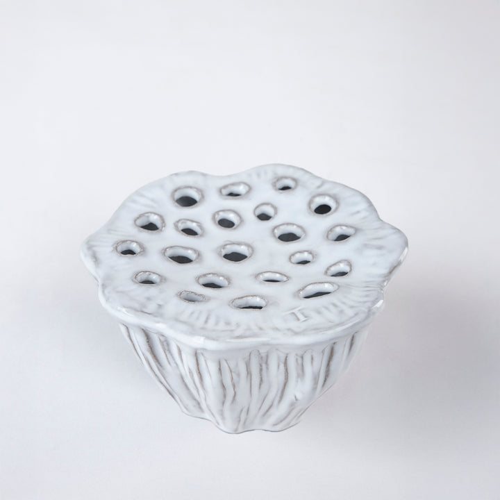 FLORERO FLOR DE LOTO 8CM AL 14.5CM D MAX