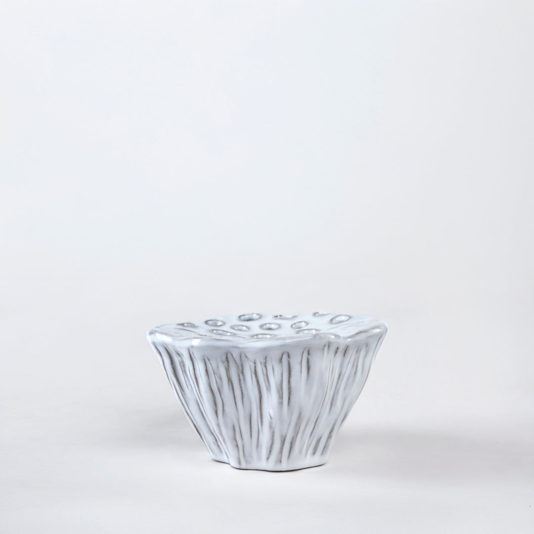 FLORERO FLOR DE LOTO 8CM AL 14.5CM D MAX