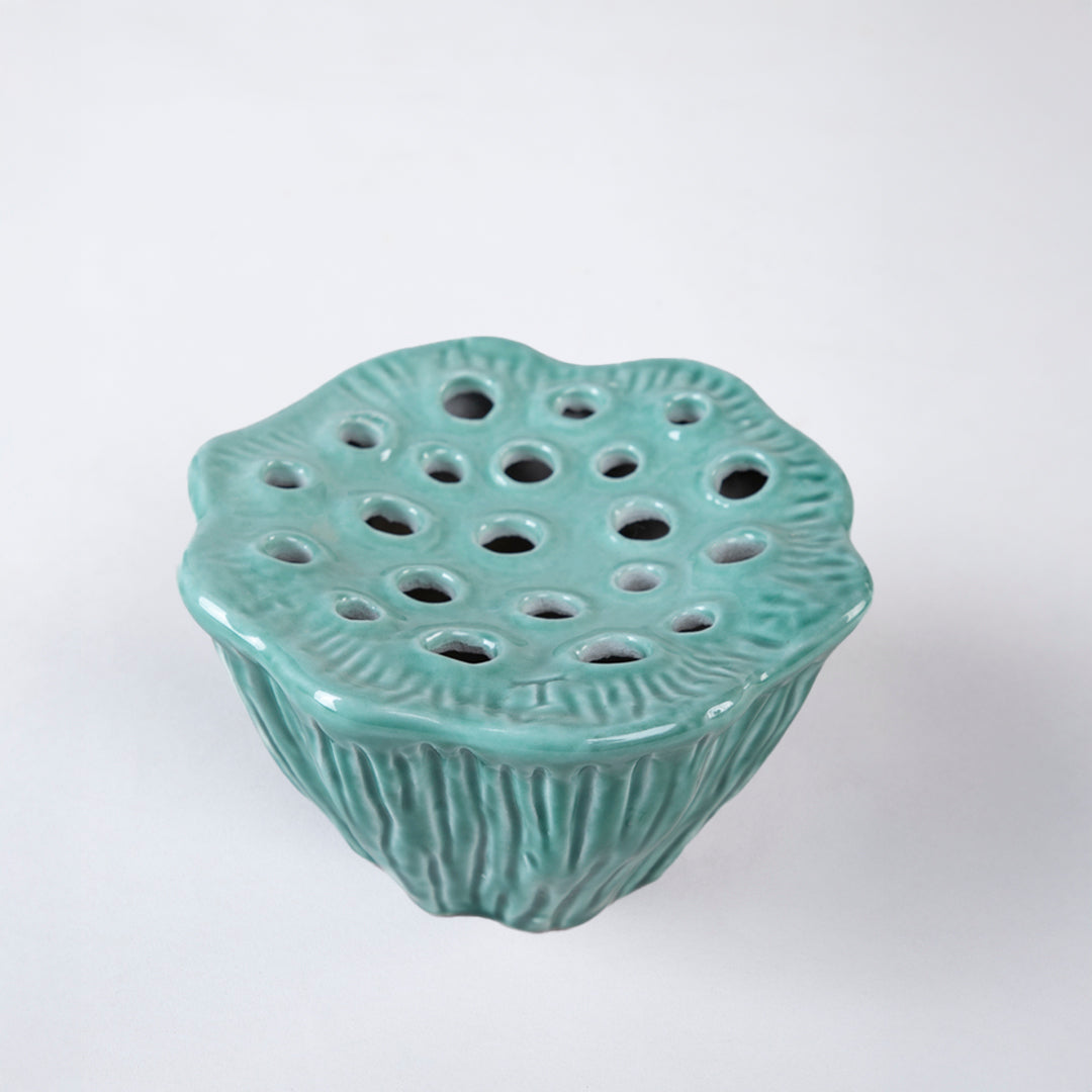 FLORERO FLOR DE LOTO 8CM AL 14.5CM D MAX