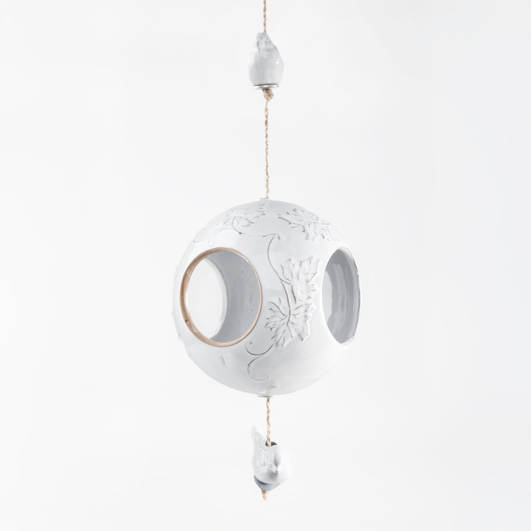SET COMEDERO DE PAJAROS ESFERA 75CM AL 15CM AN | Trinitate