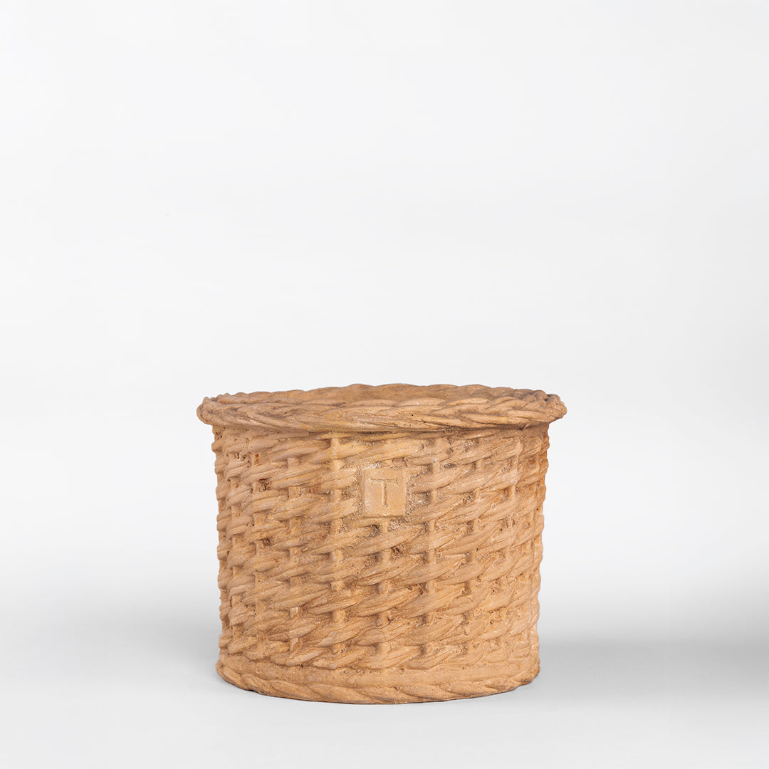 MACETA CANASTO 21CM AL 28 CM D