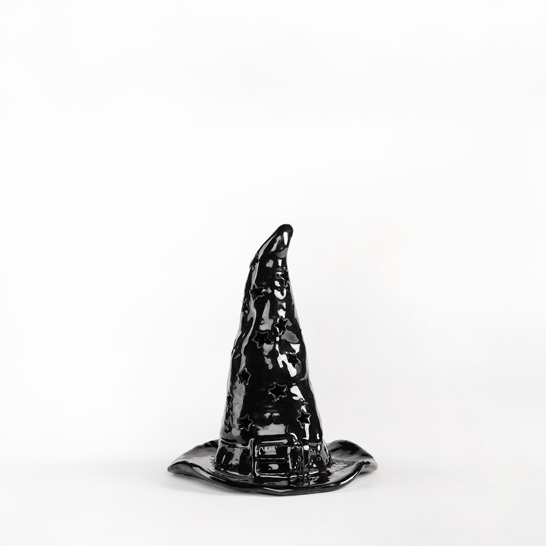 SET FAROL SOMBRERO DE BRUJA 22CM AL 18CM AN