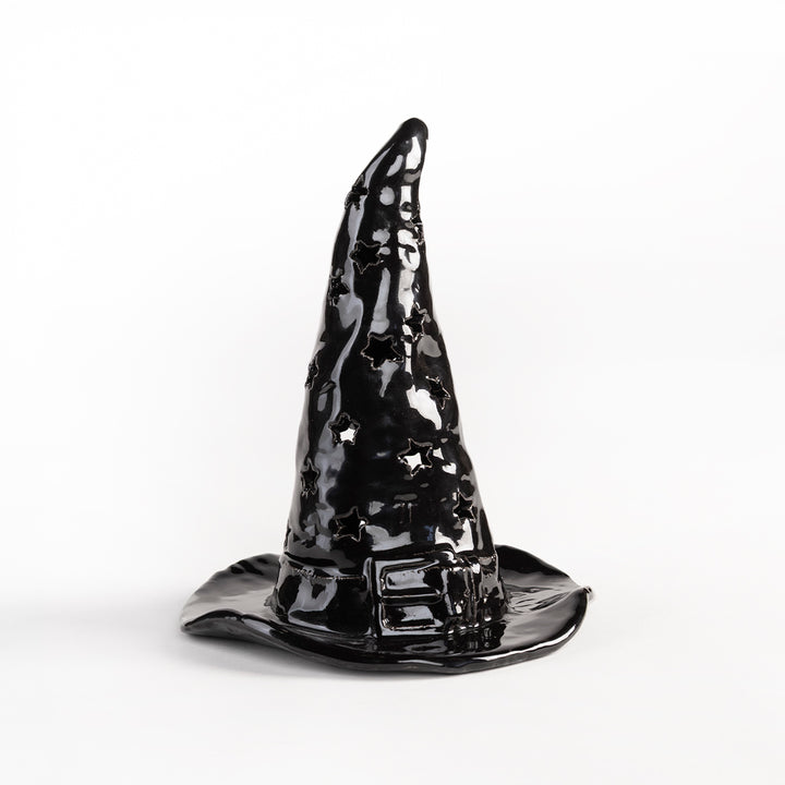 SET FAROL SOMBRERO DE BRUJA 22CM AL 18CM AN