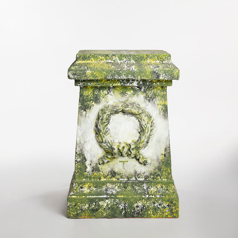 PEDESTAL HOJAS DE OLIVO 71CM AL 50CM L 50CM AN | Trinitate