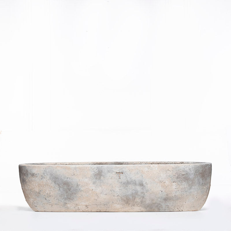 MACETON OVAL 34CM AL 123CM L 26CM AN