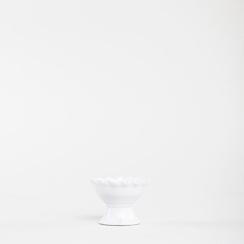 BOWL CON PEDESTAL ESCAROLA 7CM AL 11CM D | Trinitate