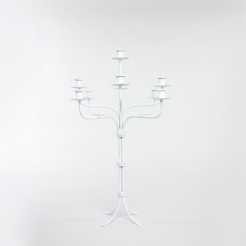 CANDELABRO METAL DE MESA 9 VELAS 75CM AL | Trinitate
