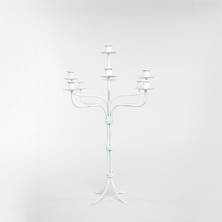 CANDELABRO METAL DE MESA 9 VELAS 75CM AL