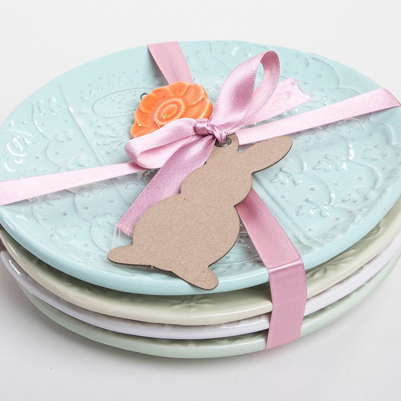 SET PLATOS PASCUA 2CM AL 19CM L 16.5CM AN | Trinitate