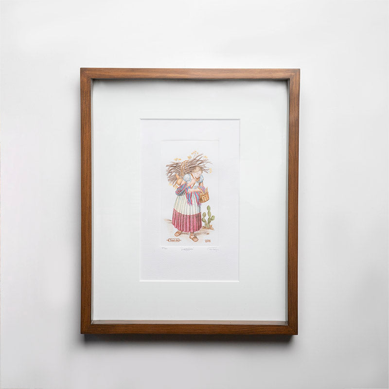 LEÑADORA MEXICANA / MARCO 51.5CM AL 42CM L 5CM AN | Trinitate