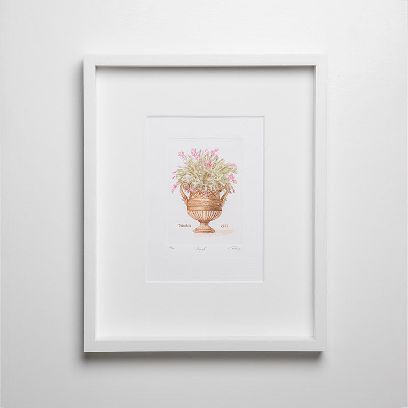 URNA NOPALITOS FLOREADO / MARCO 51.5CM AL 42CM L 5CM AN | Trinitate