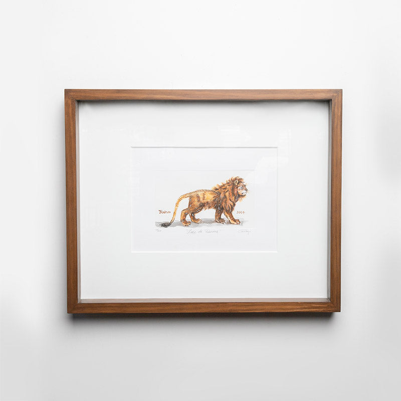 GRABADO LEON DE DURERO / MARCO 42CM AL 51.5CM L 5CM AN | Trinitate