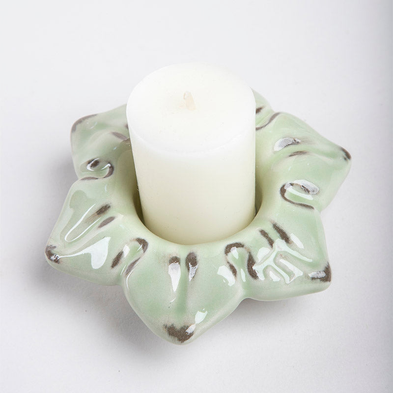 FLOR C/VELA I0020 7.5CM AL 10CM D | Trinitate