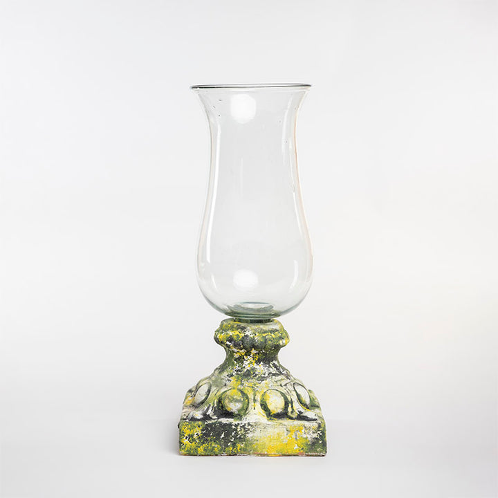 HURRICANE CANDLESTICK 54CM AL