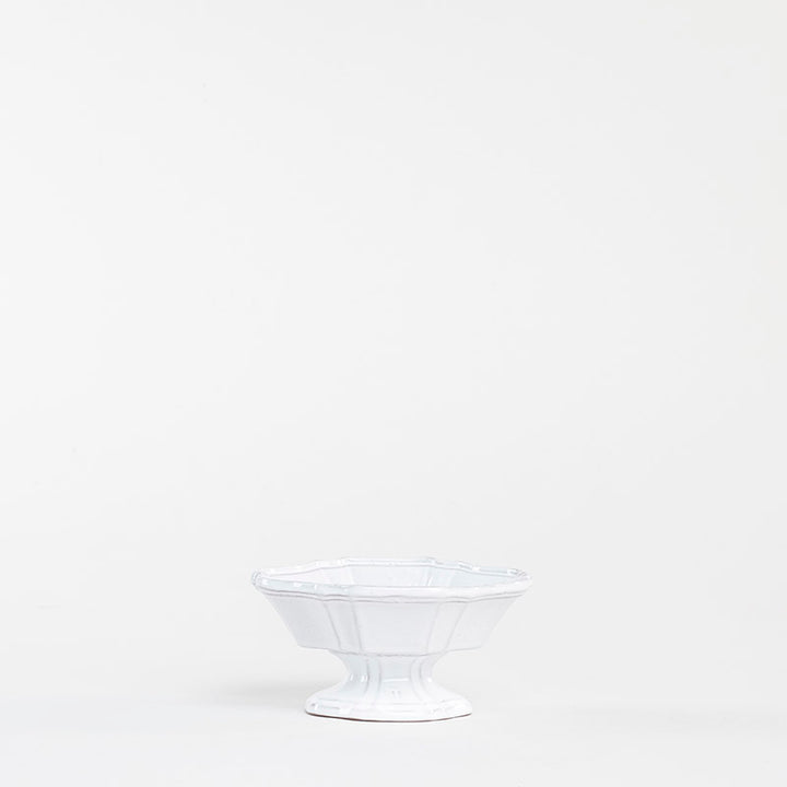 BOWL POSTRE C/PEDESTAL PROVENZAL 6CM AL 14CM L 12CM AN